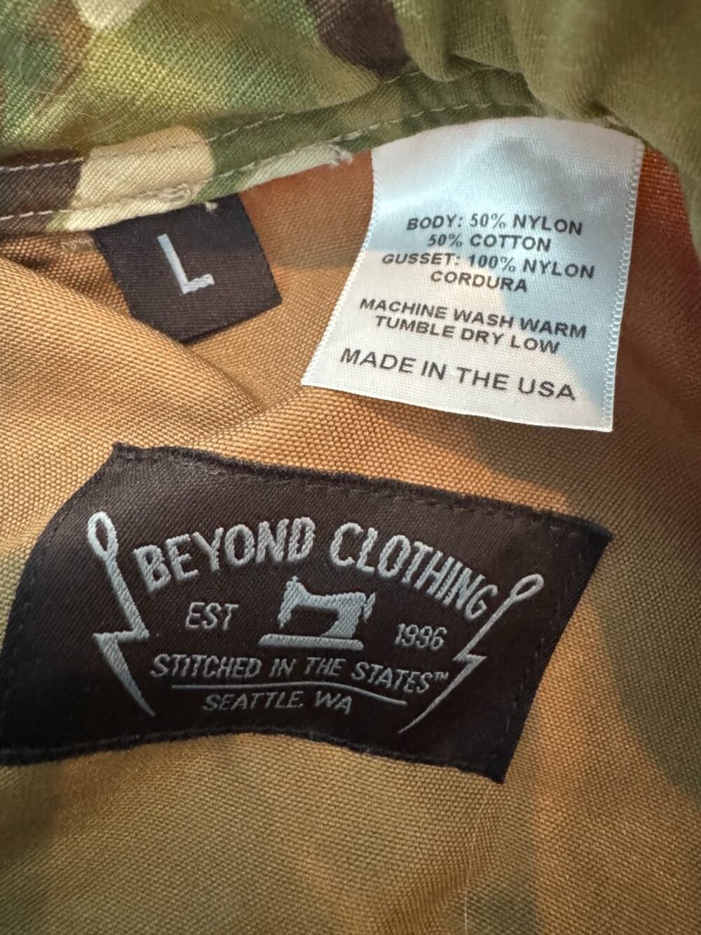 Beyond Clothing Operator Multicam Mission Pants SZ L (36"/34") - Picture 16 of 16